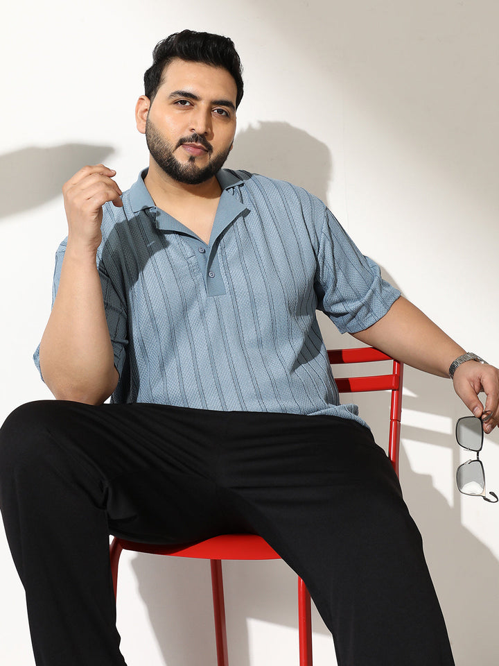 Wicker-Tactile Polo T-Shirt