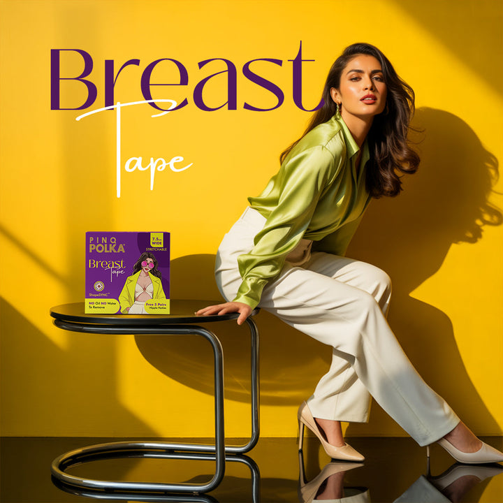 Breast Tape (Free 5 pairs of Nipple Pasties)