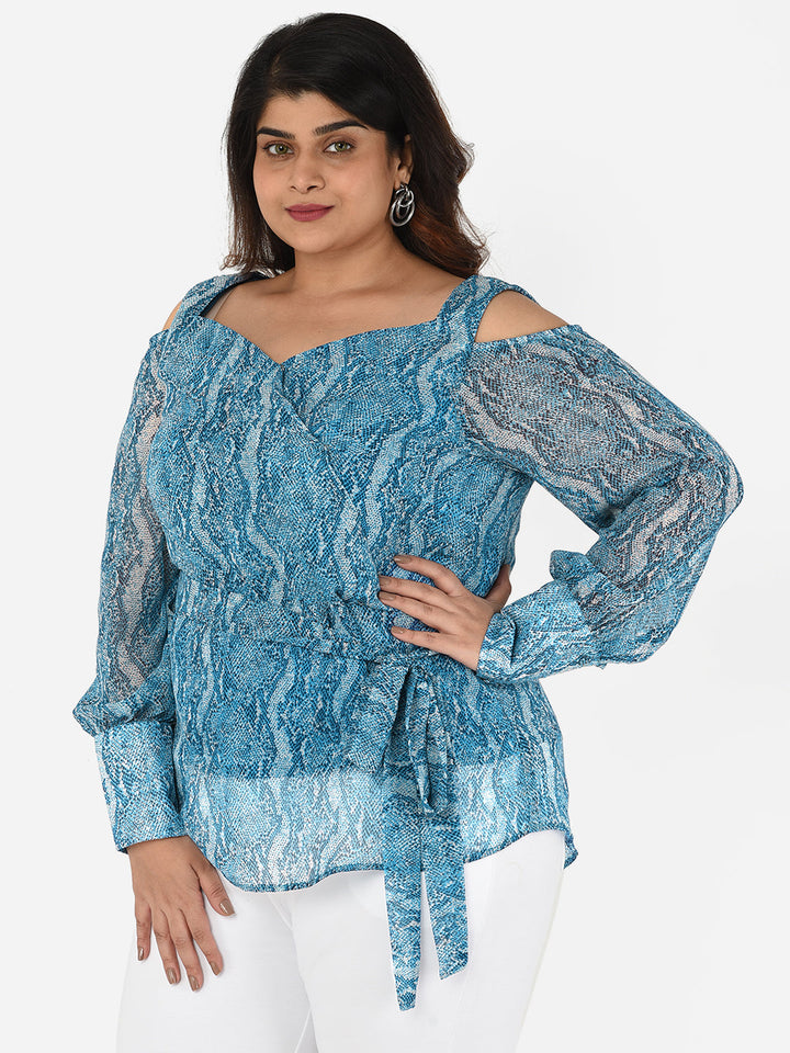 Wilder cold-shoulder Top