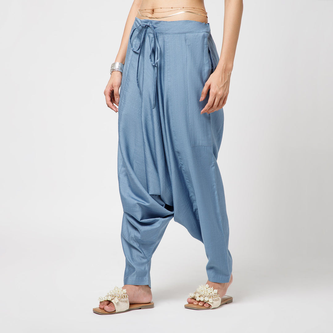 Blue Harem Pant