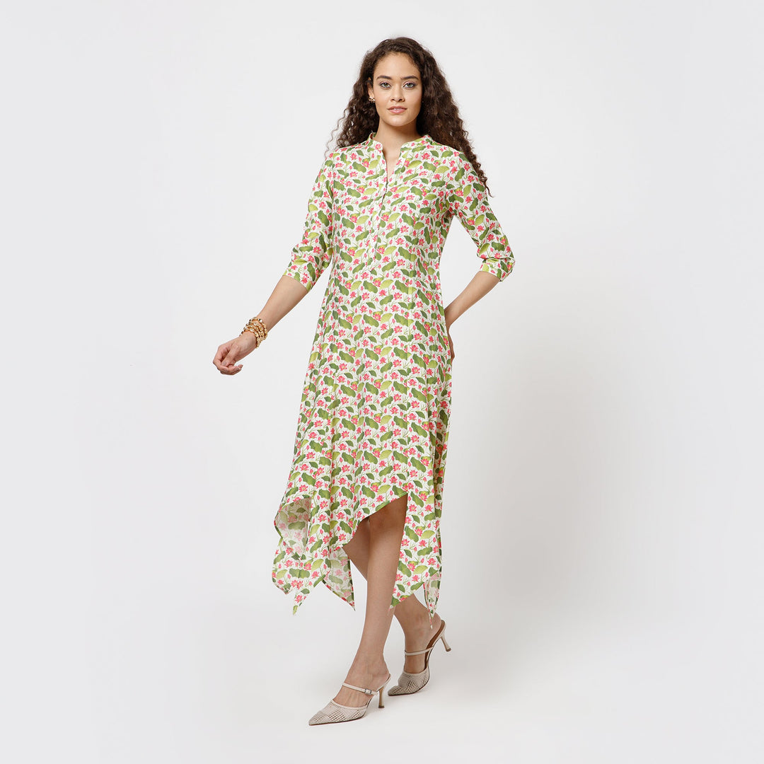 Lotus Triangle Dress