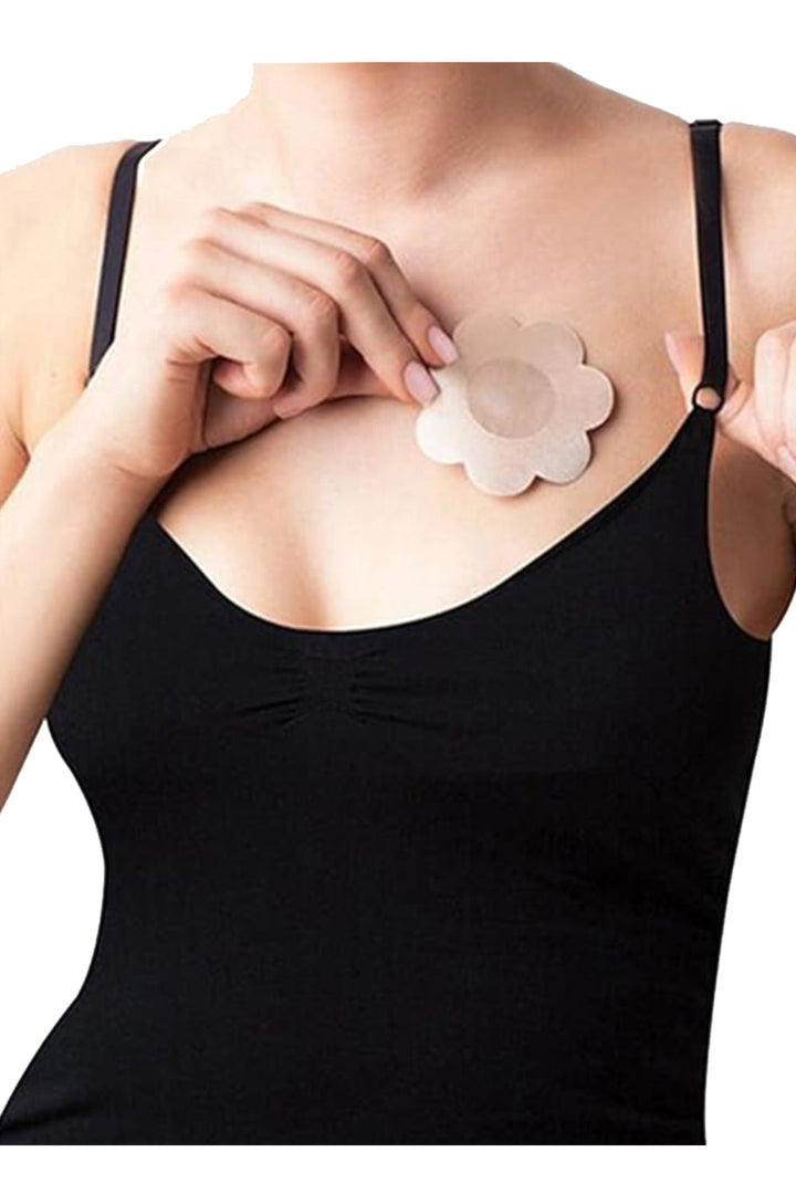Inner Sense 5 Disposable Nipple Pasties-Beige