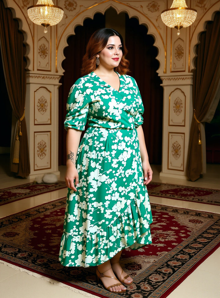 Abstract Block Dress