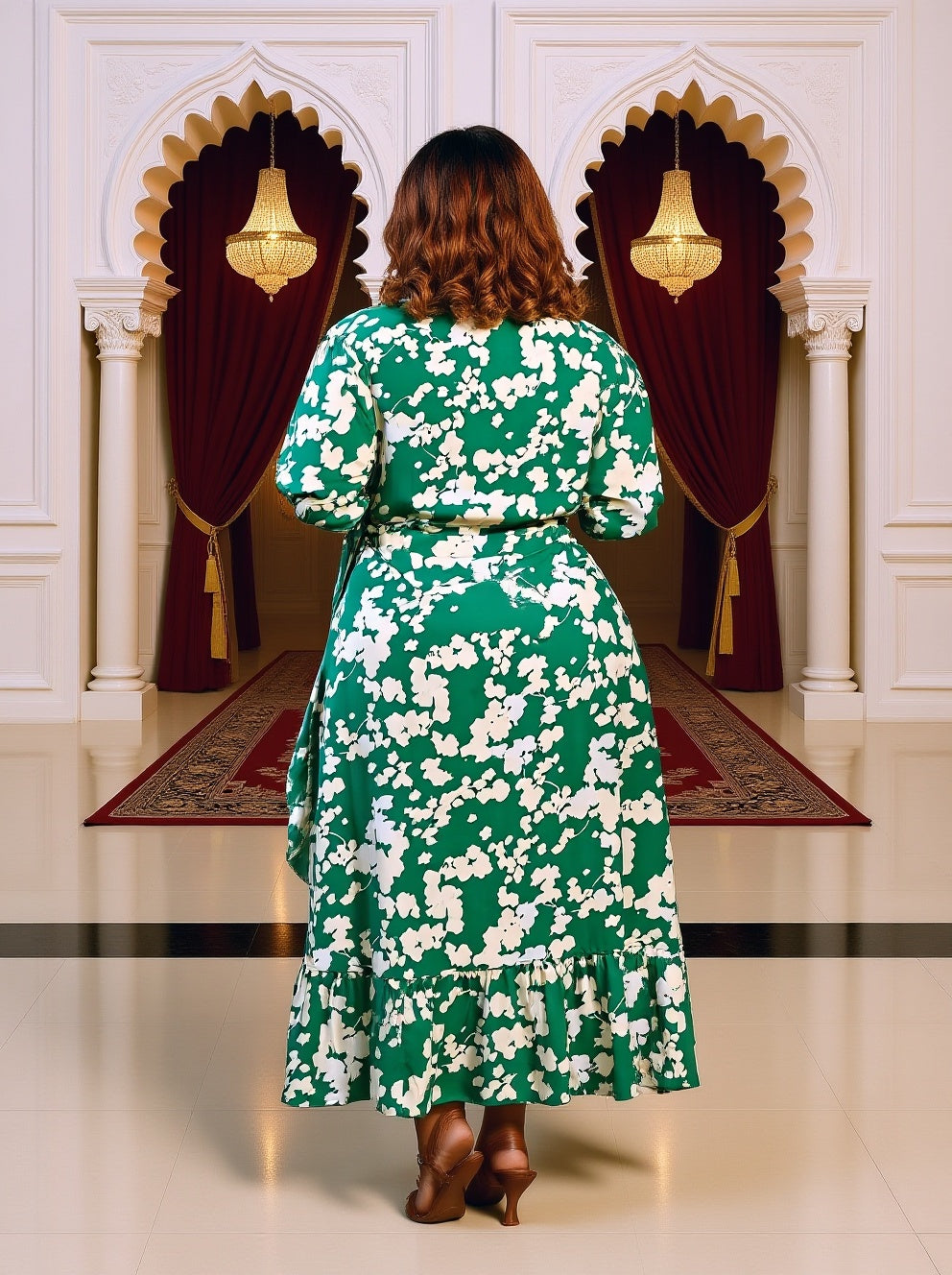 Abstract Block Dress