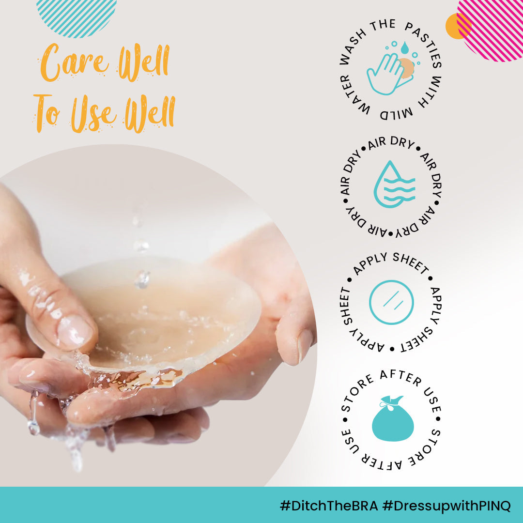 Reusable Nipple Covers Testing