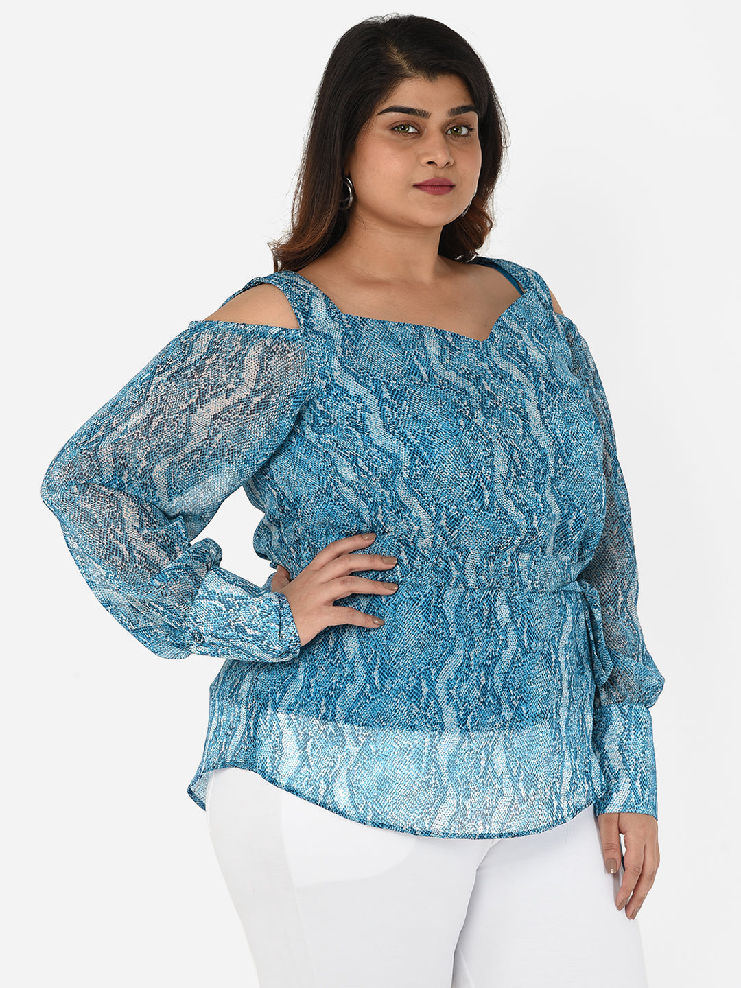 Wilder cold-shoulder Top