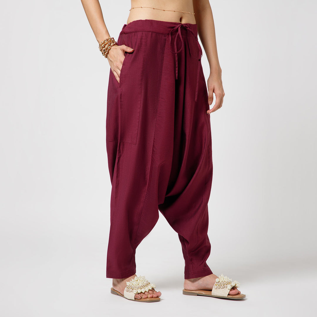 Prune Harem Pant