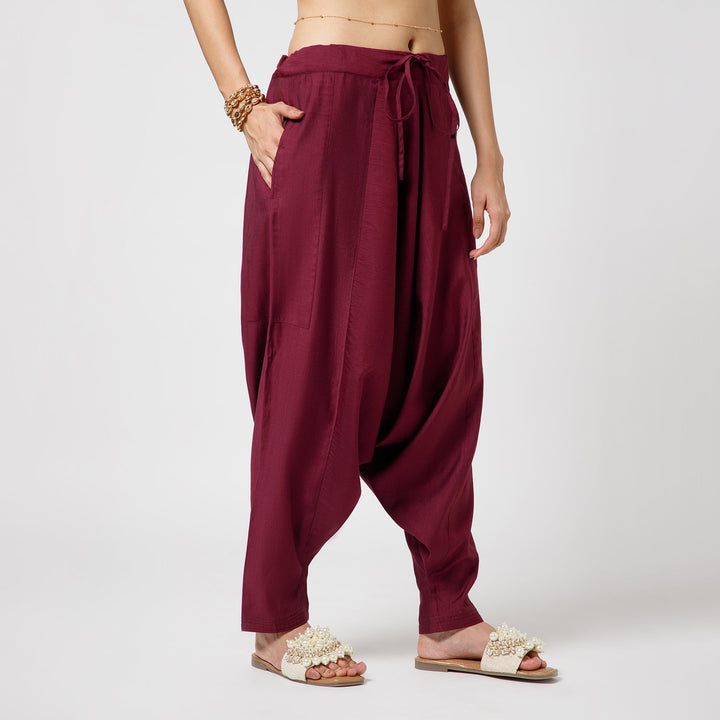 Prune Harem Pant