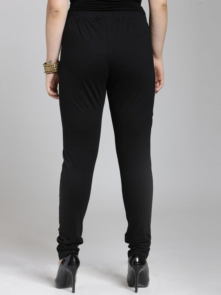 Plus Size Women Solid Legging