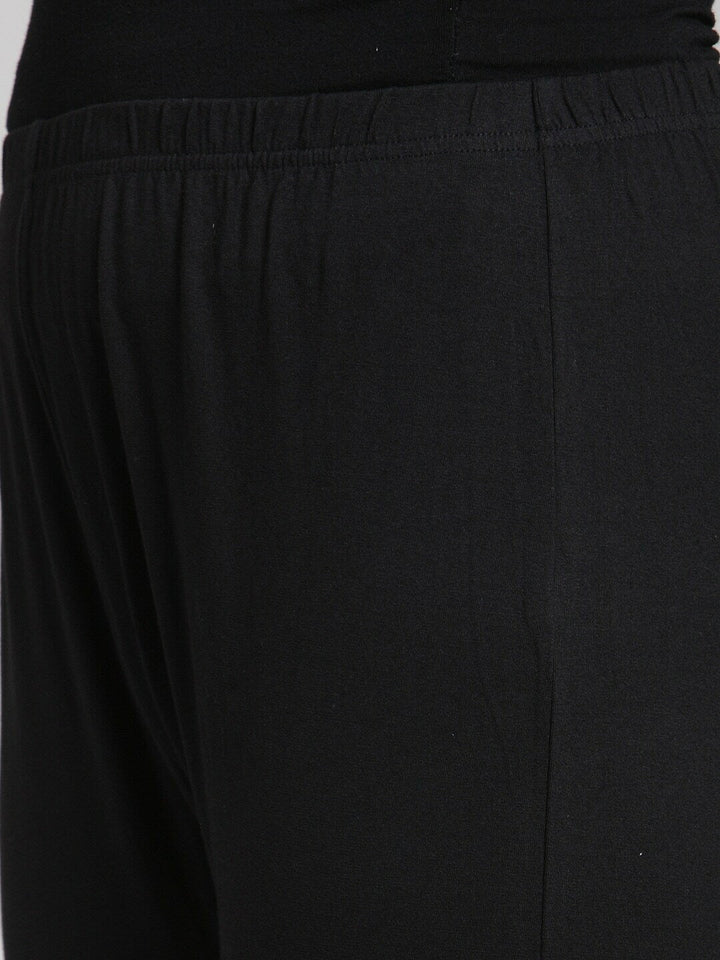 Plus Size Women Solid Legging