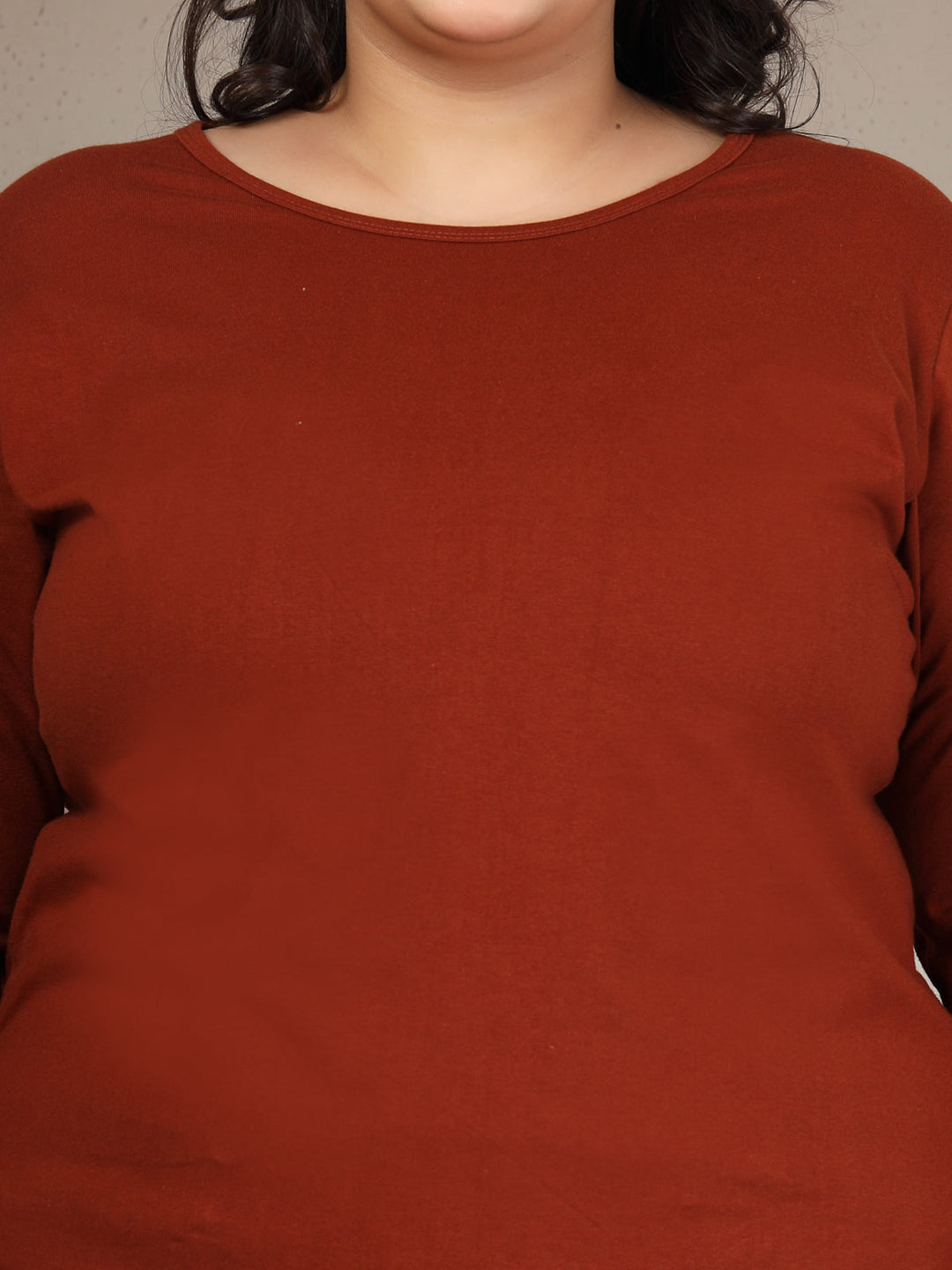 Plus Size Wine T-shirt