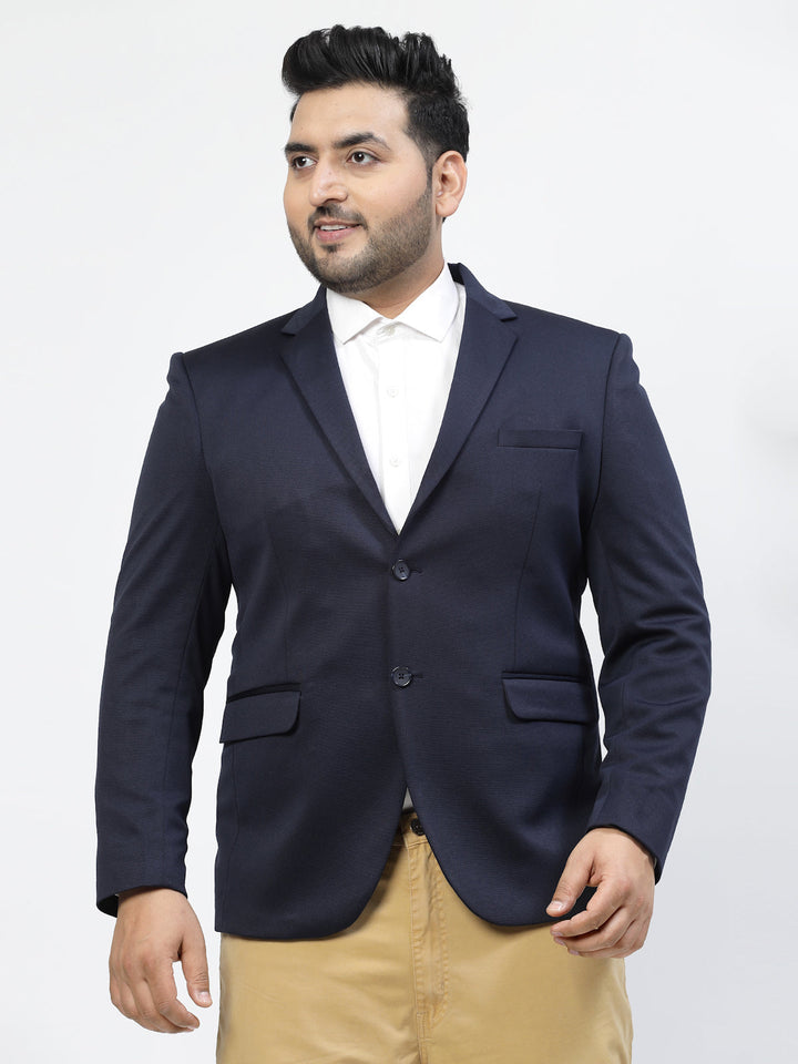 Plus Size Single Breasted Formal Blazer