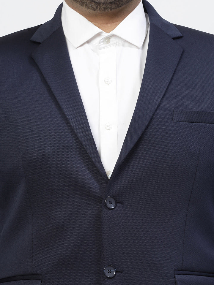Plus Size Single Breasted Formal Blazer