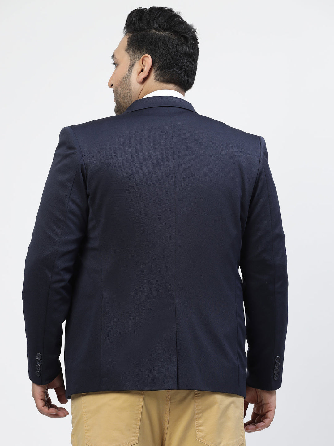 Plus Size Single Breasted Formal Blazer