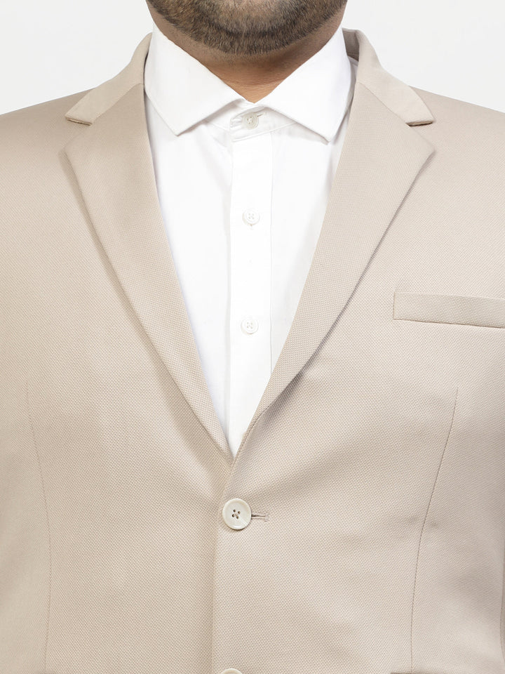 Plus Size Single Breasted Formal Blazer