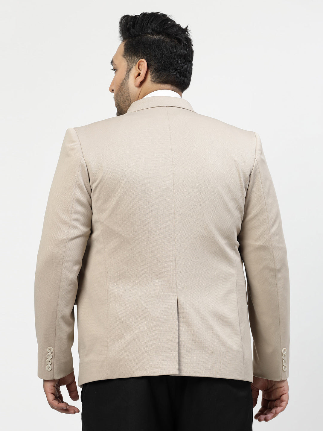 Plus Size Single Breasted Formal Blazer