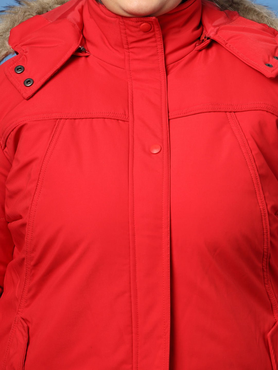 Plus Size Women Lightweight Puffer Jacket