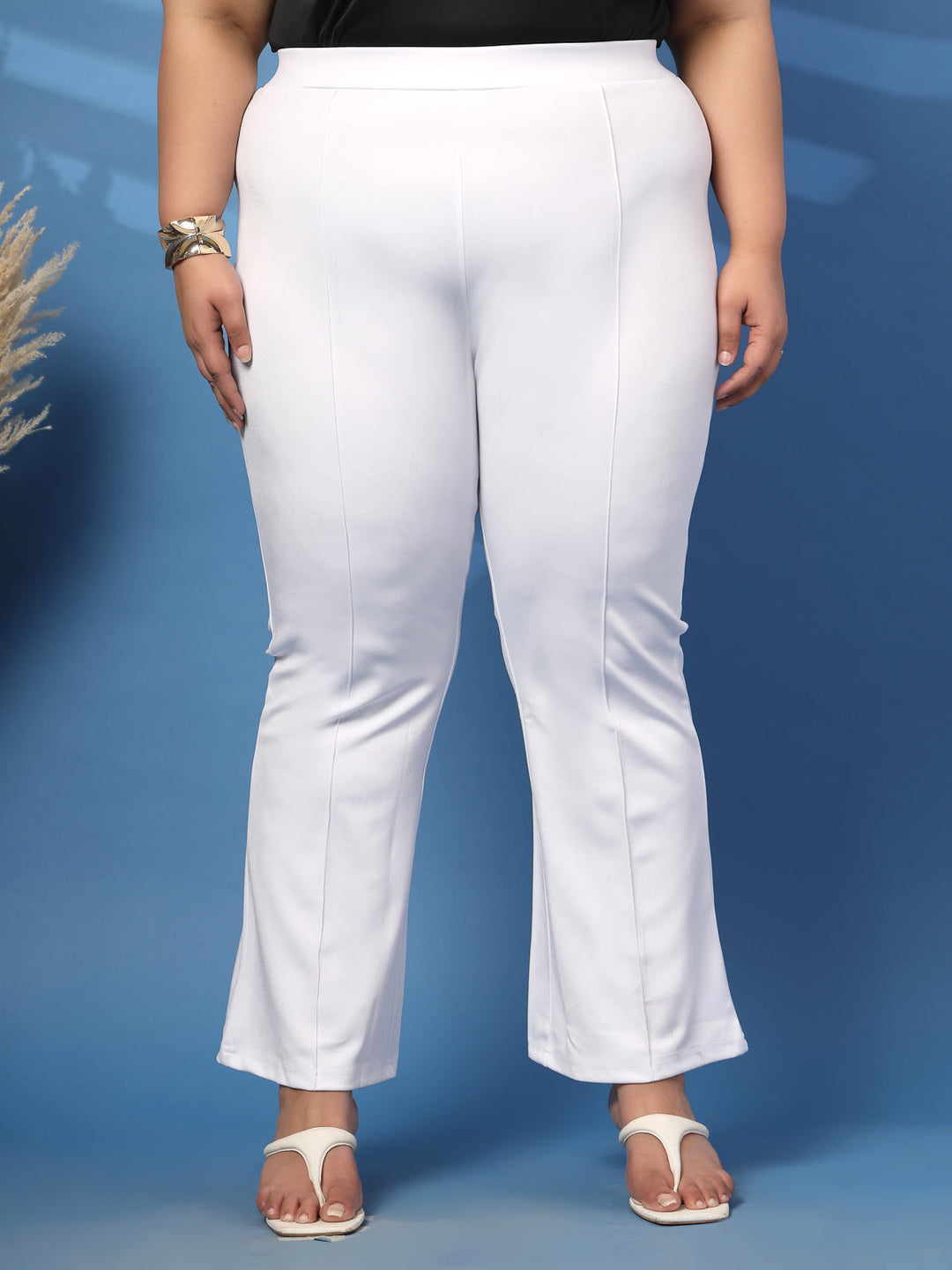 Plus Size Slim Fit Slip-On Jeggings