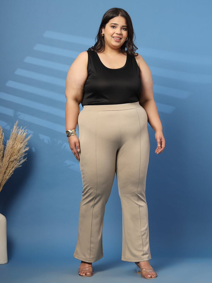 Plus Size Slim Fit Slip-On Jeggings