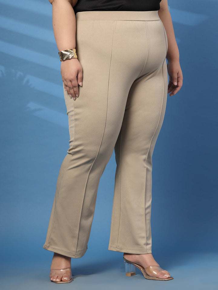 Plus Size Slim Fit Slip-On Jeggings