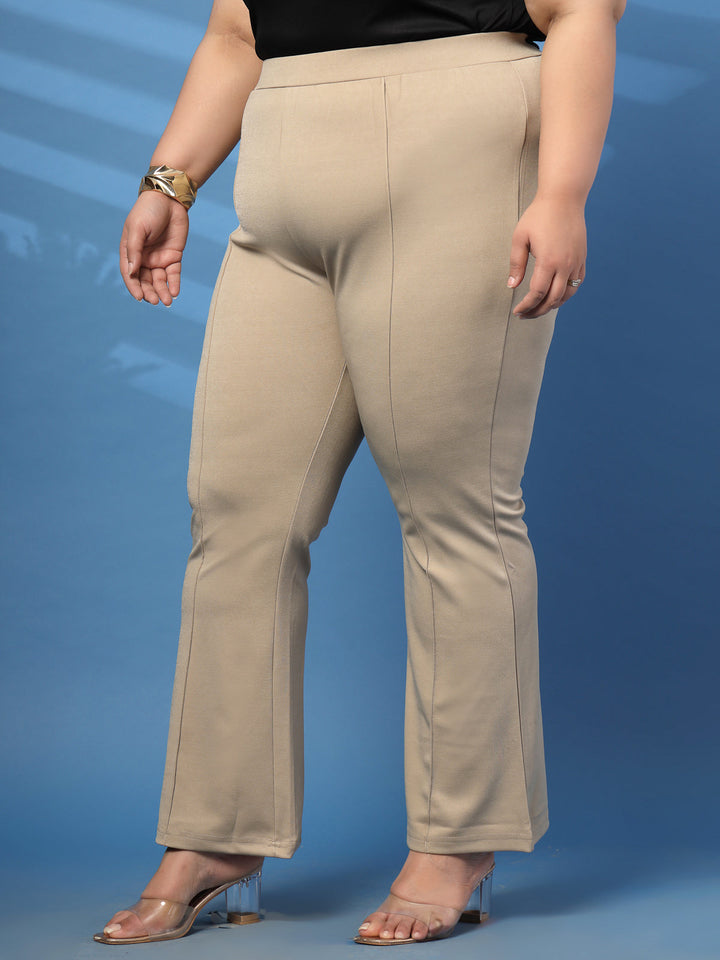 Plus Size Slim Fit Slip-On Jeggings
