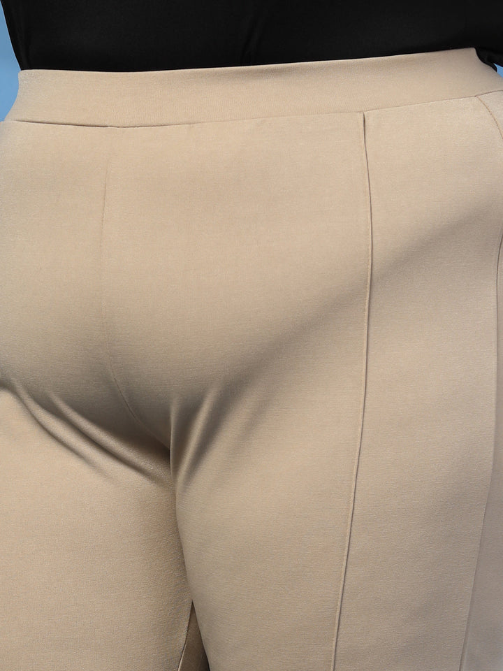 Plus Size Relaxed Fit Slip-On Jeggings