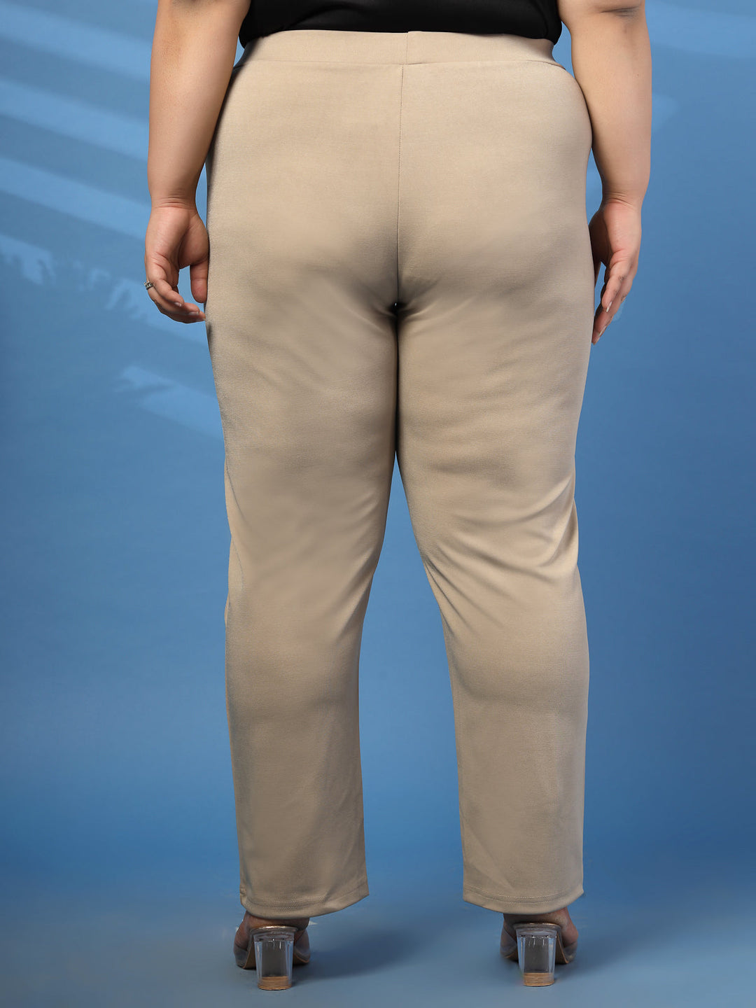 Plus Size Relaxed Fit Slip-On Jeggings