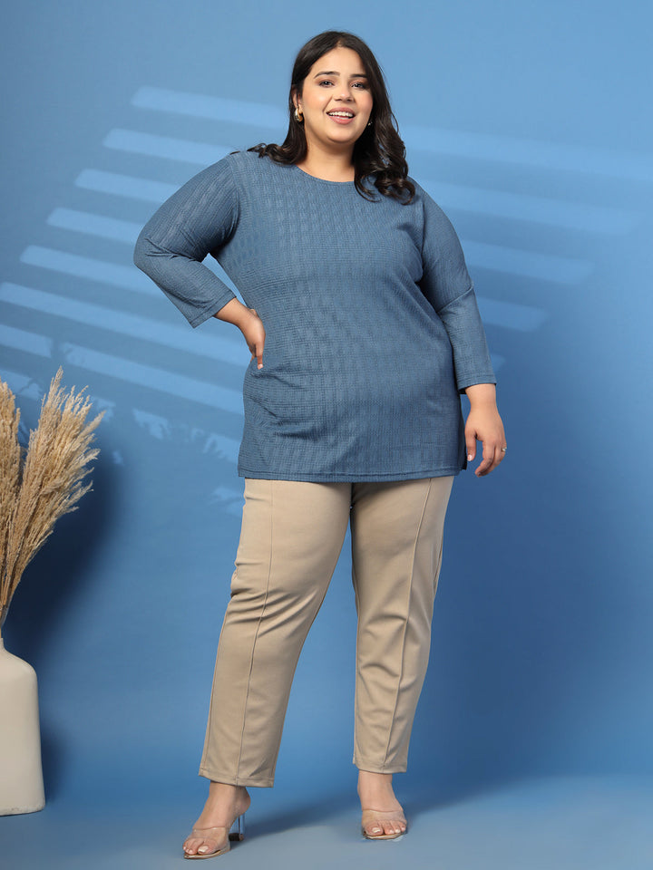 Plus Size Relaxed Fit Slip-On Jeggings