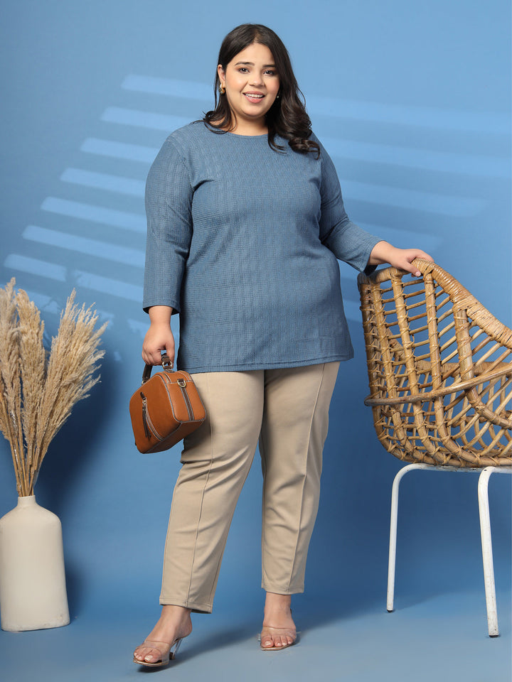 Plus Size Relaxed Fit Slip-On Jeggings