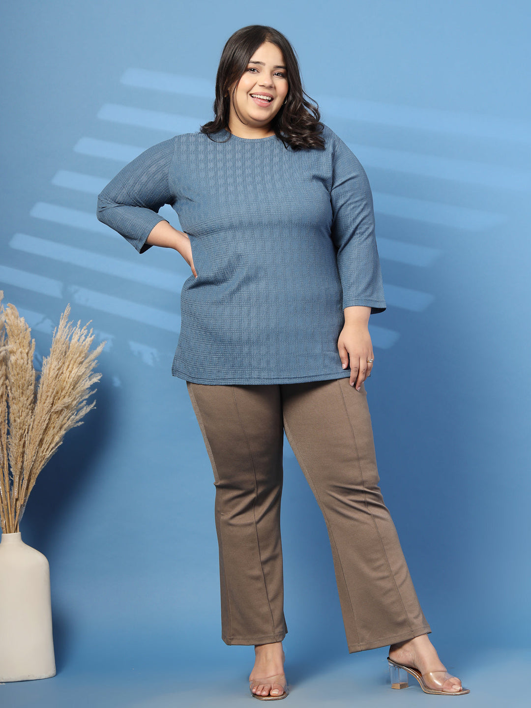 Plus Size Slim Fit Slip-On Jeggings
