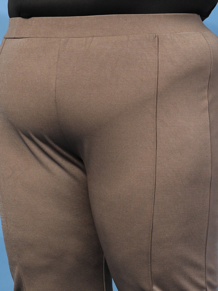 Plus Size Relaxed Fit Slip-On Jeggings