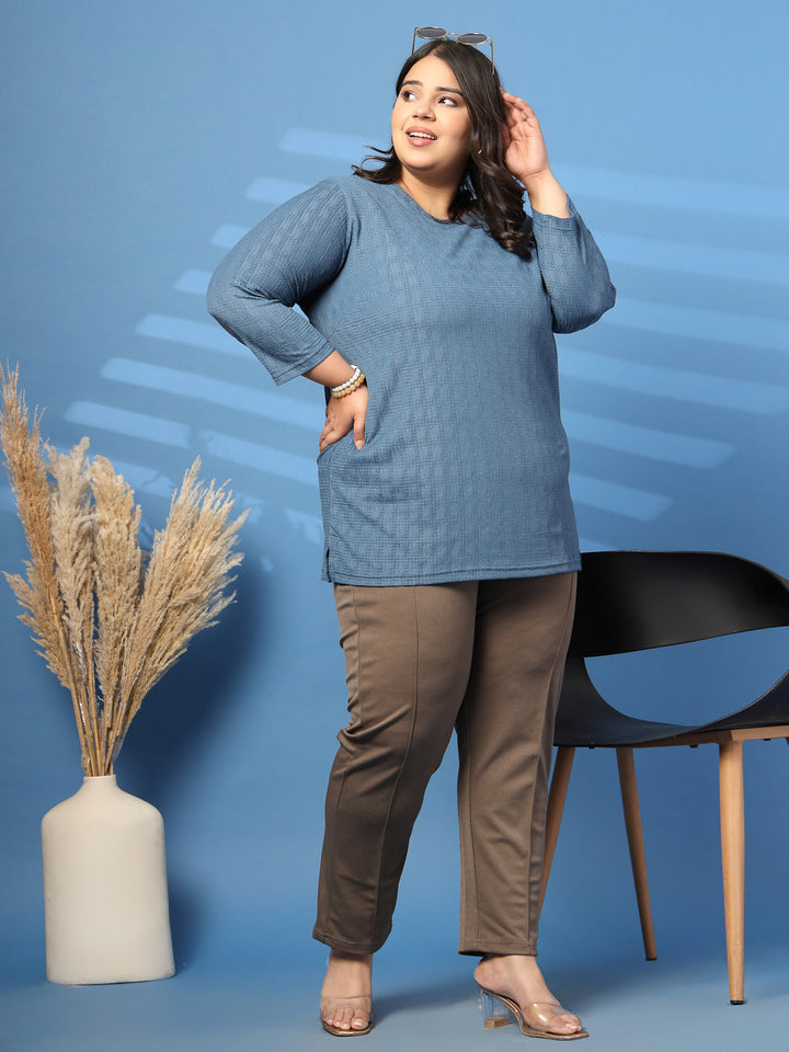 Plus Size Relaxed Fit Slip-On Jeggings