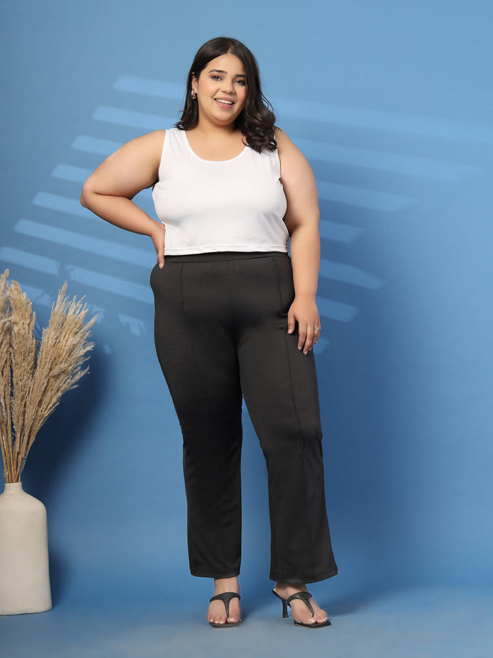 Plus Size Slim Fit Slip-On Jeggings