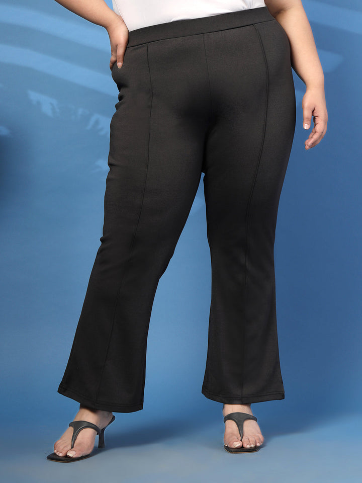 Plus Size Slim Fit Slip-On Jeggings