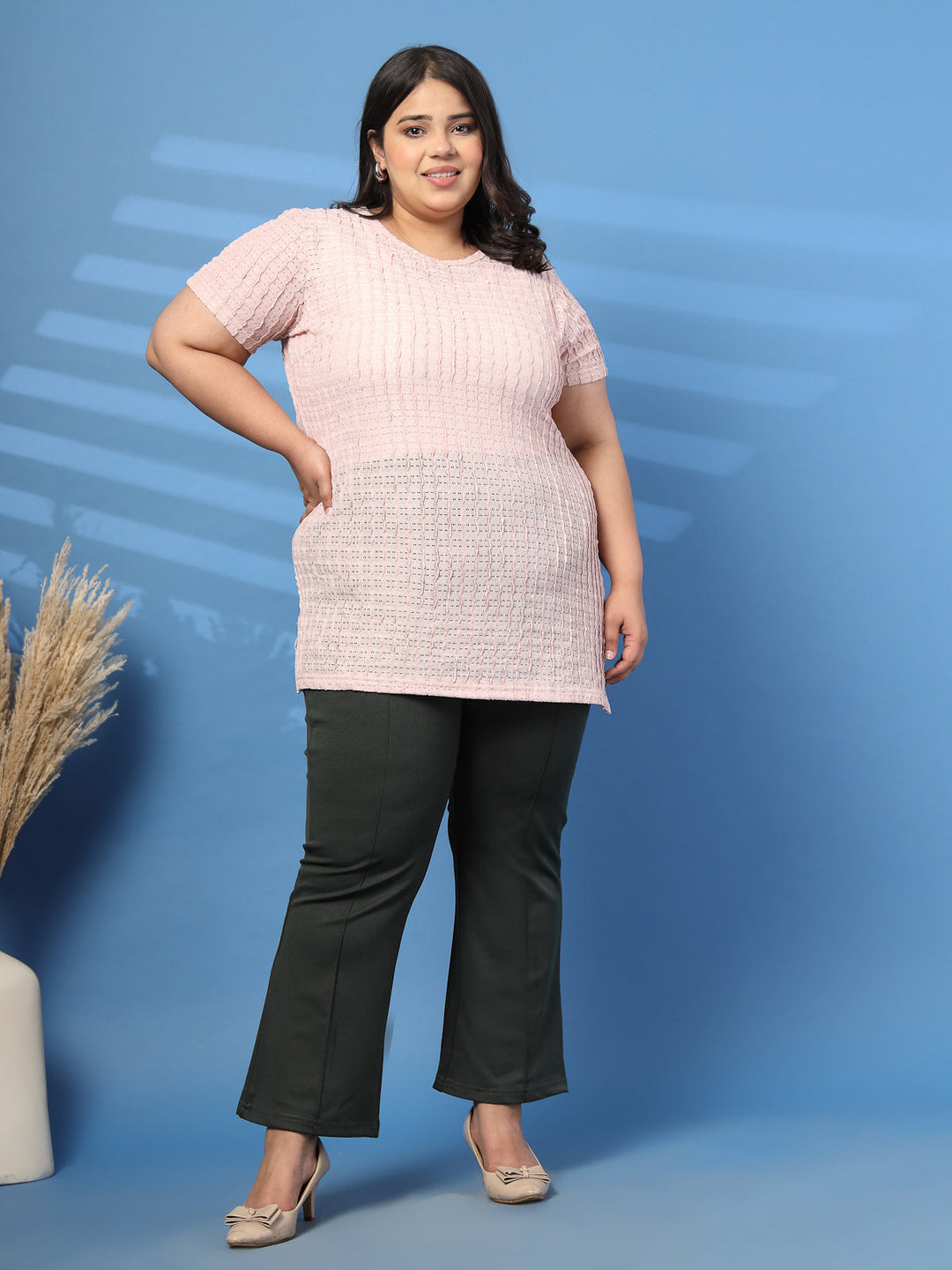 Plus Size Slim Fit Slip-On Jeggings