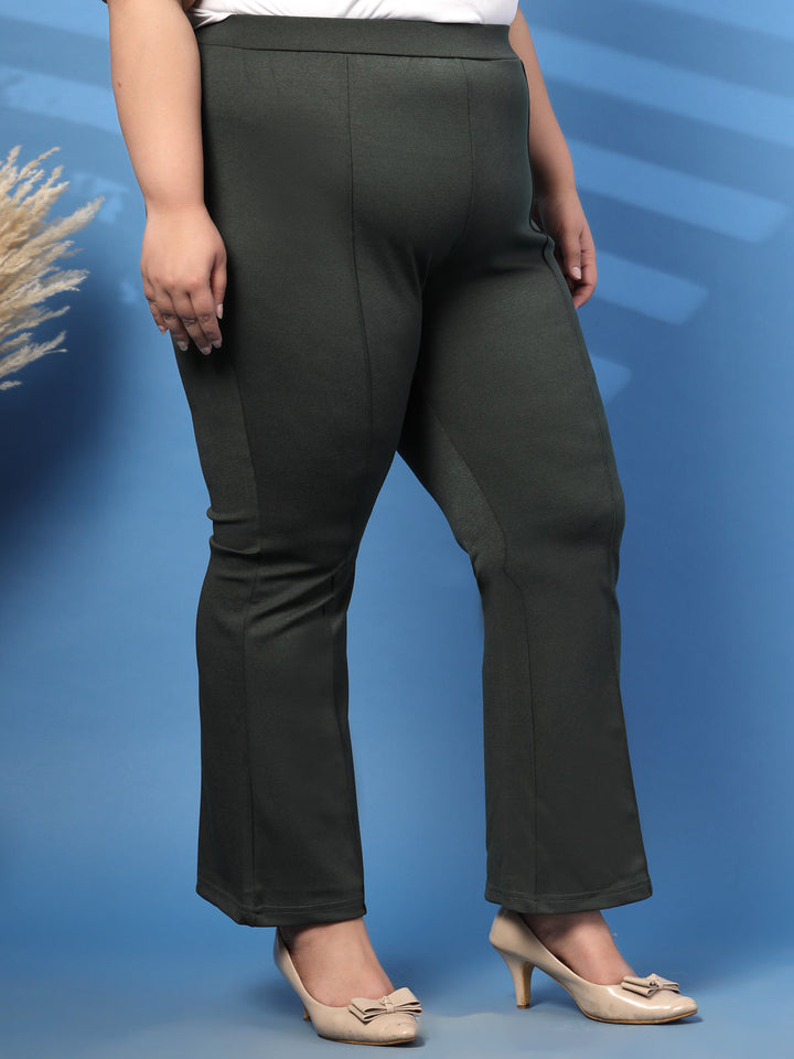 Plus Size Slim Fit Slip-On Jeggings