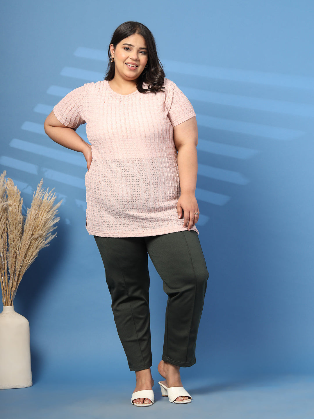 Plus Size Relaxed Fit Slip-On Jeggings