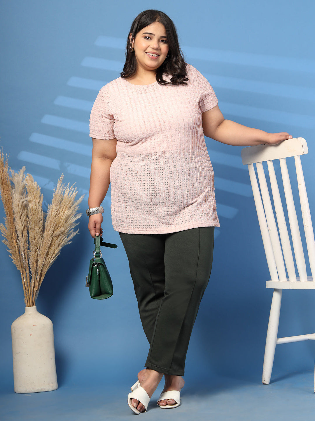 Plus Size Women Olive Jeggings