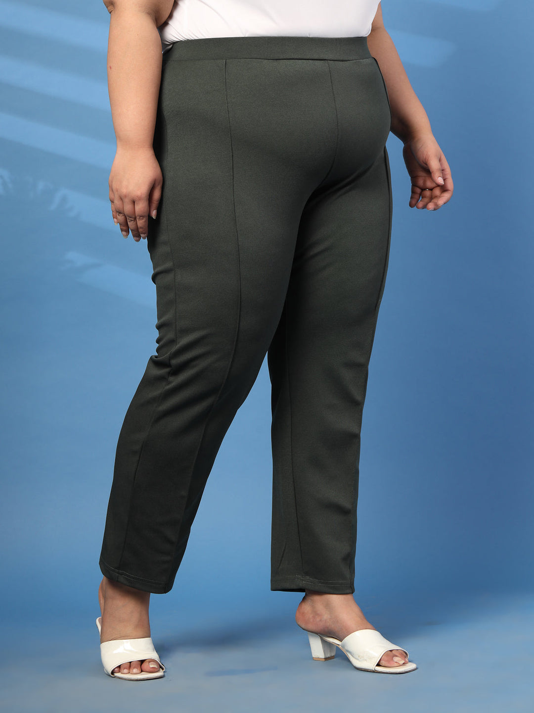 Plus Size Relaxed Fit Slip-On Jeggings