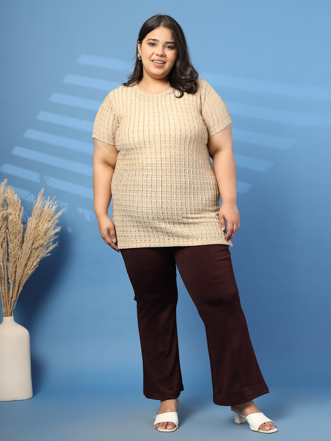 Plus Size Slim Fit Slip-On Jeggings