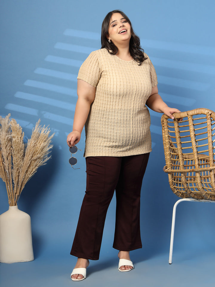Plus Size Slim Fit Slip-On Jeggings