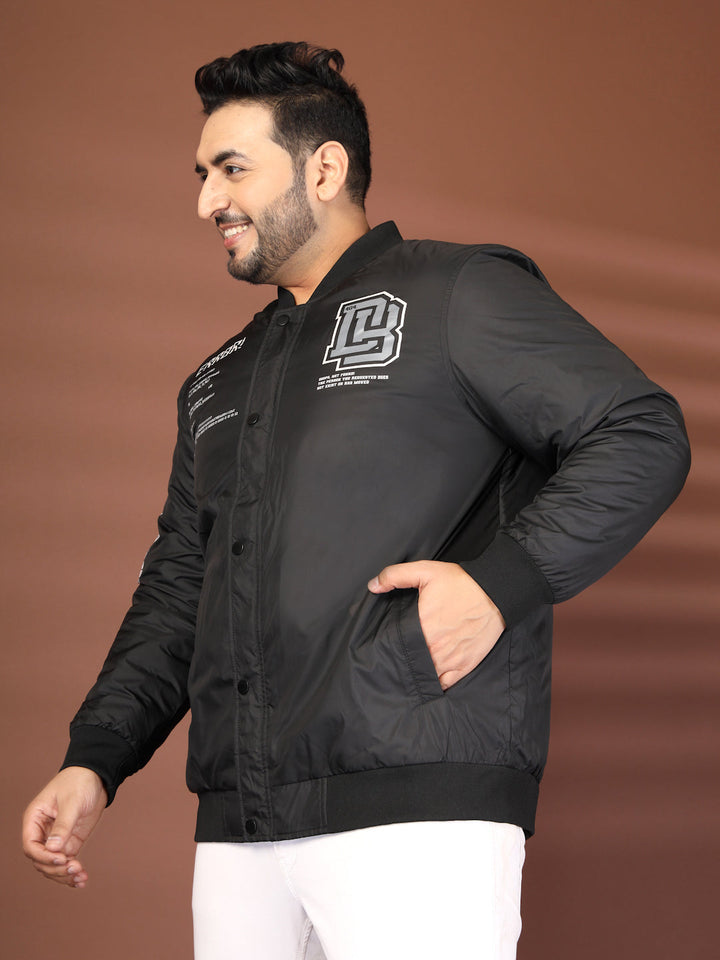 Plus Size Mandarin Collar Open Front Jacket With Patchwork