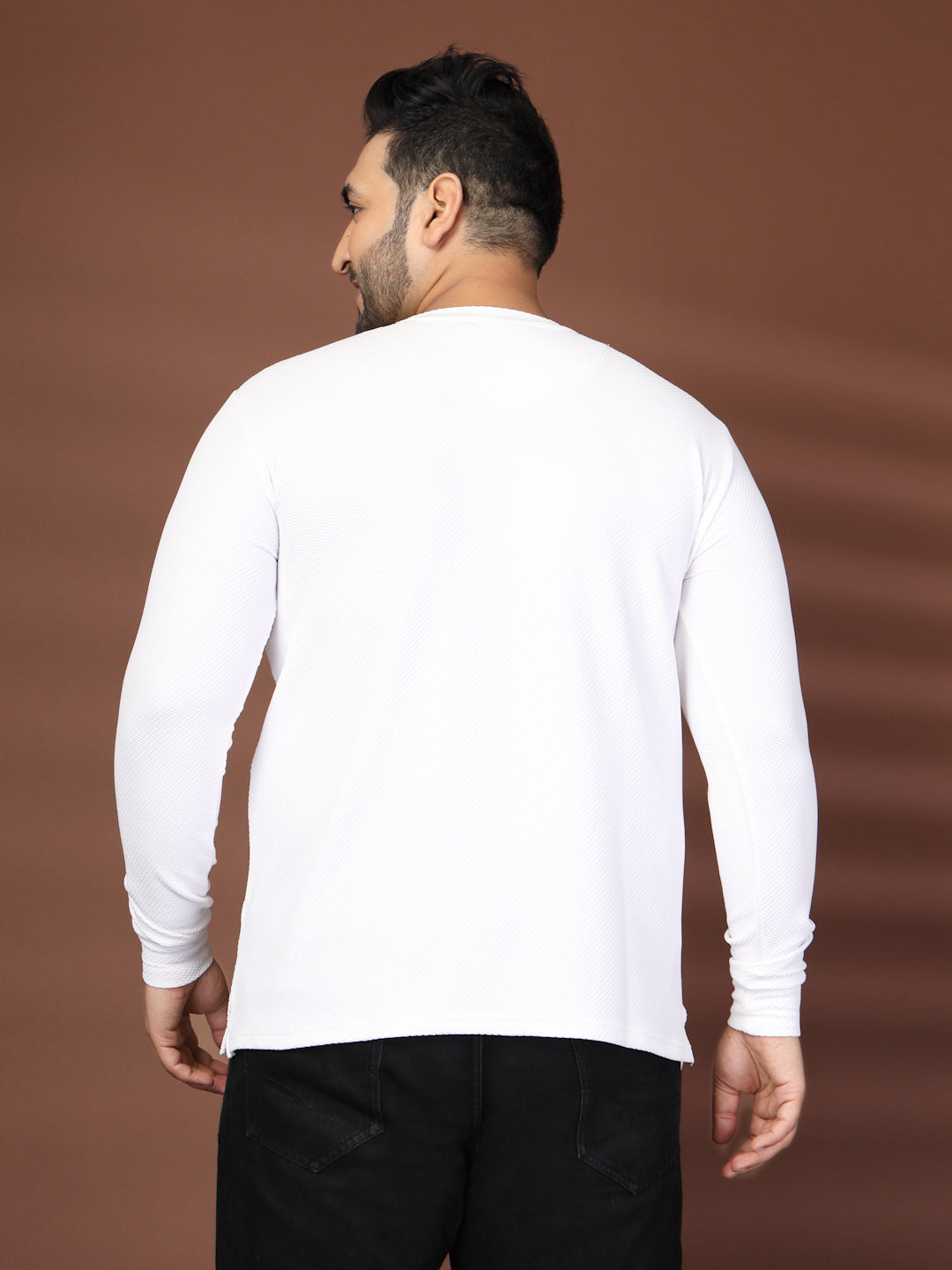 Plus Size Round Neck Pullover Sweatshirt