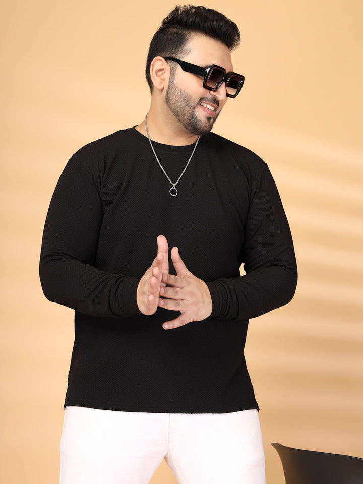 Plus Size Round Neck Pullover Sweatshirt