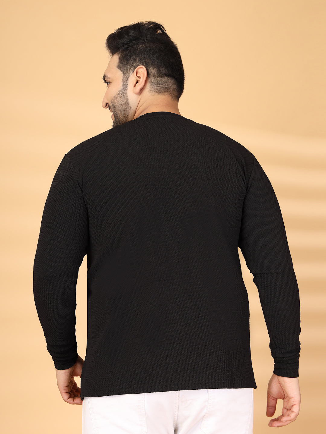 Plus Size Round Neck Pullover Sweatshirt