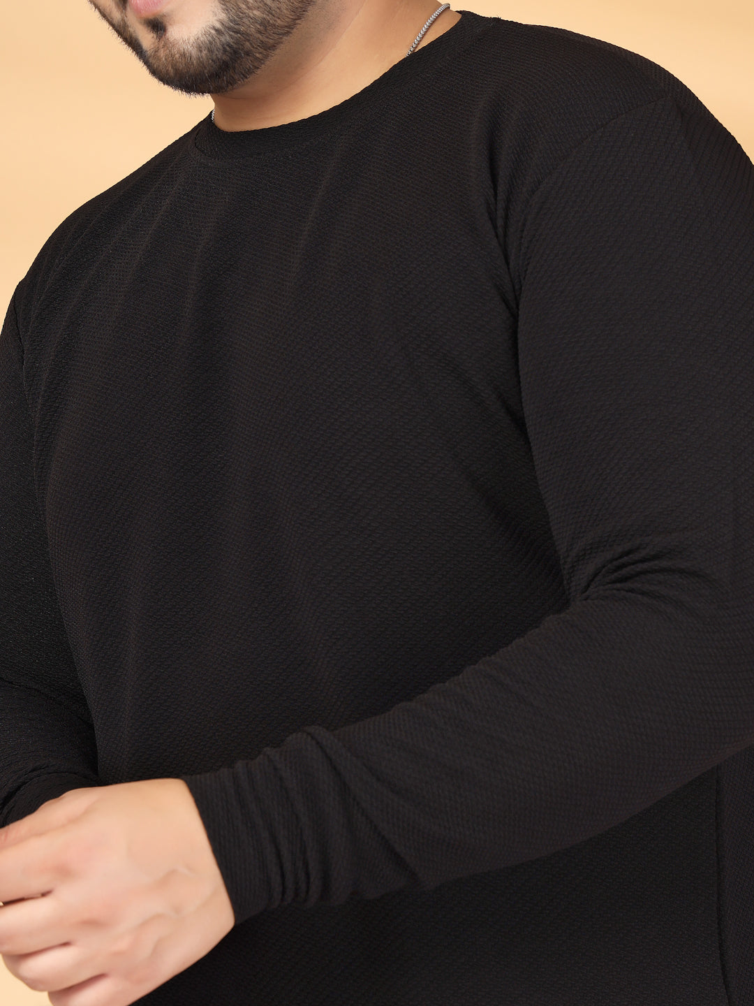 Plus Size Round Neck Pullover Sweatshirt