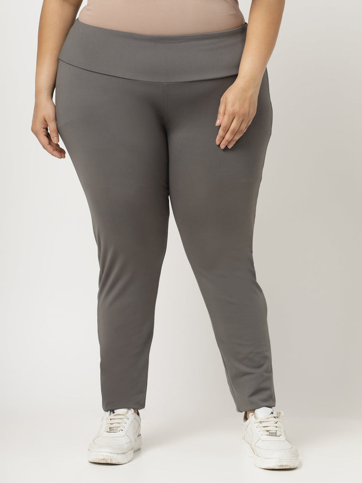 Plus Size Women Printed Ankle-Length Gym Tights