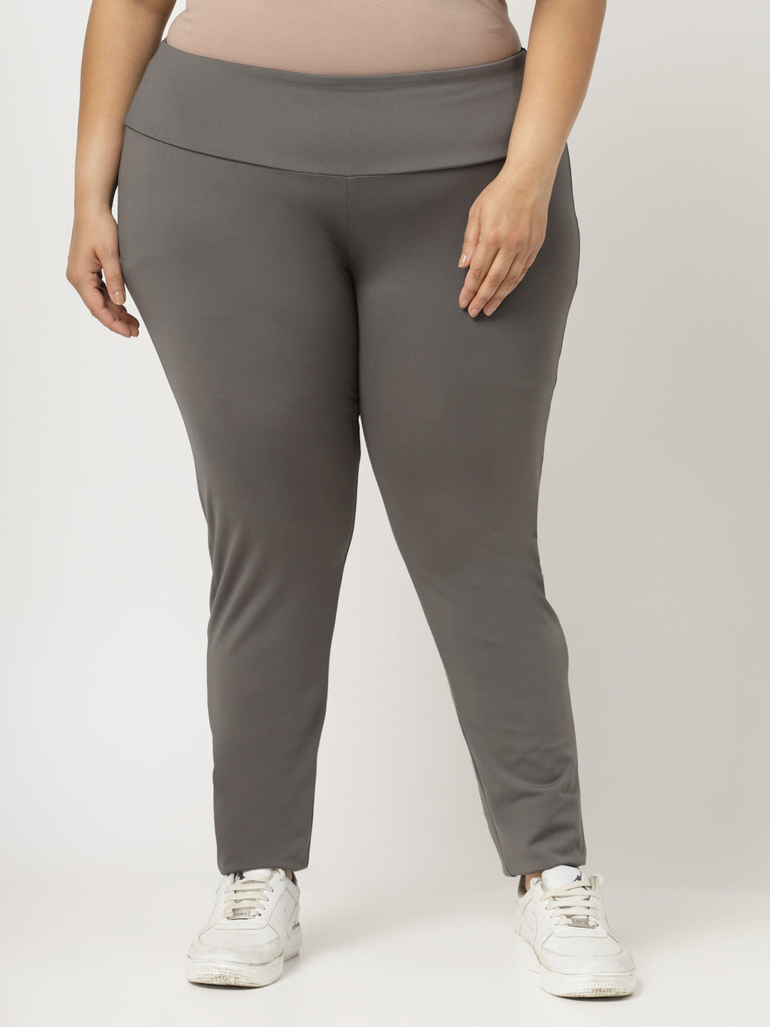 Plus Size Women Printed Ankle-Length Gym Tights