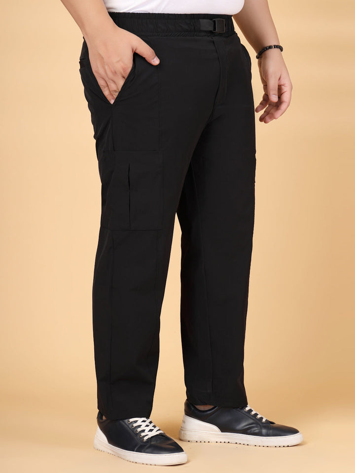 Plus Size Nylon Street Cargo & Weightless Jogger