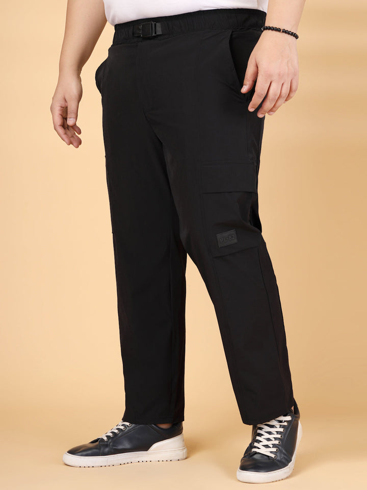 Plus Size Nylon Street Cargo & Weightless Jogger